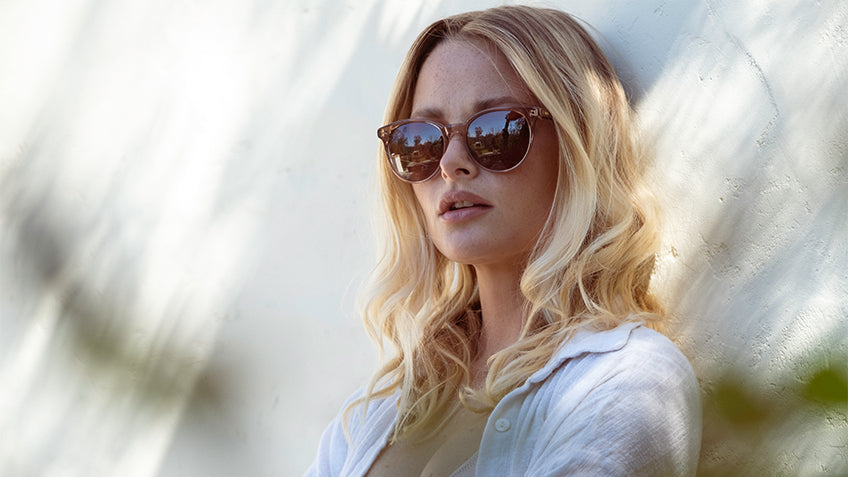 Round Sunglasses Glasses Raen Remmy Champagne RAEN Avalon Collection