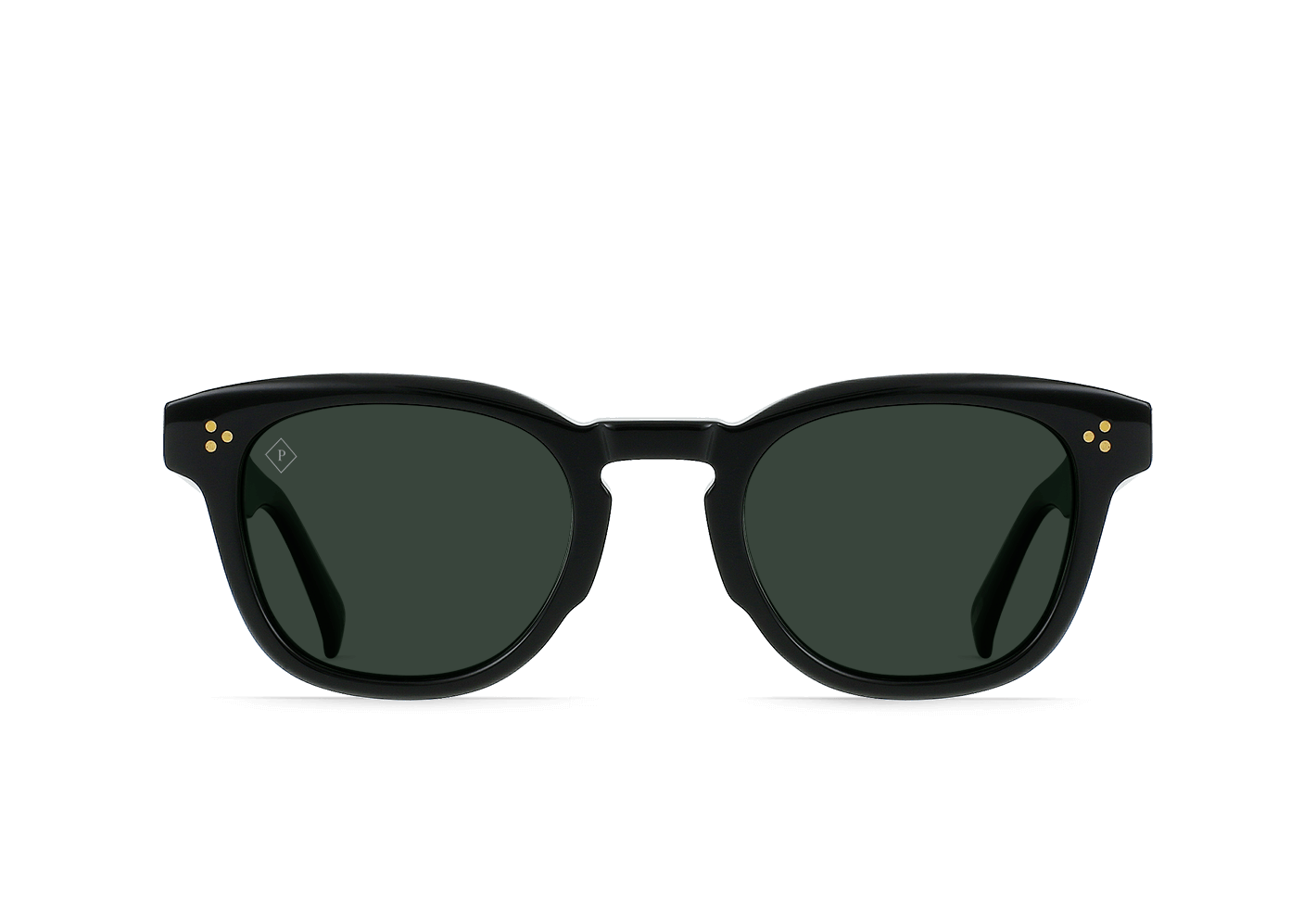 RAEN Squire Sunglasses in Recycled Black / Green Polarized RAEN Squire Sunglasses in Recycled Black / Green Polarized
