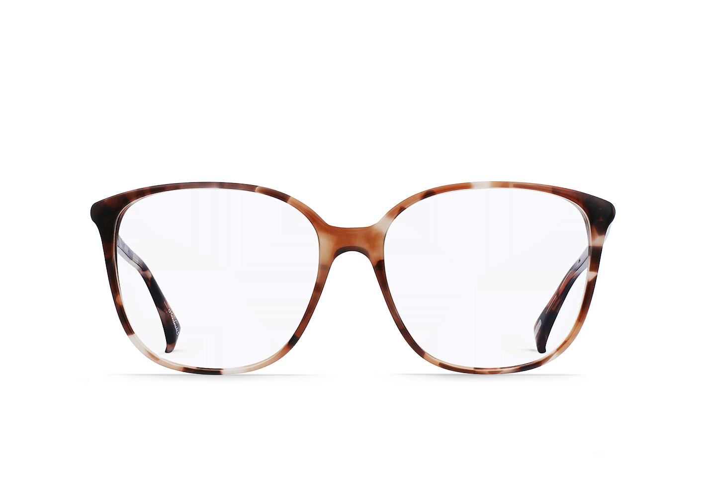 DAISEY-Almond Tortoise / Clear-57 – RAEN
