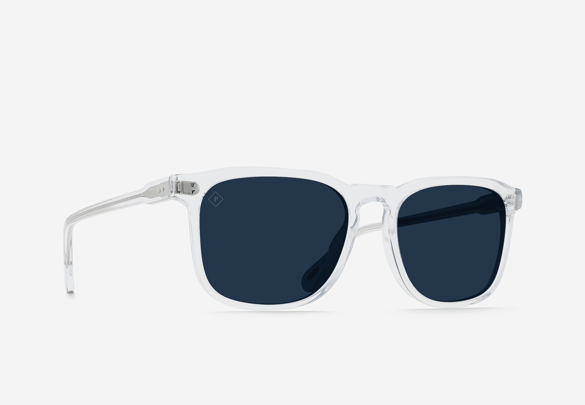 Grey BlueGlasses CaseAORON Polarized Sunglasses Mens