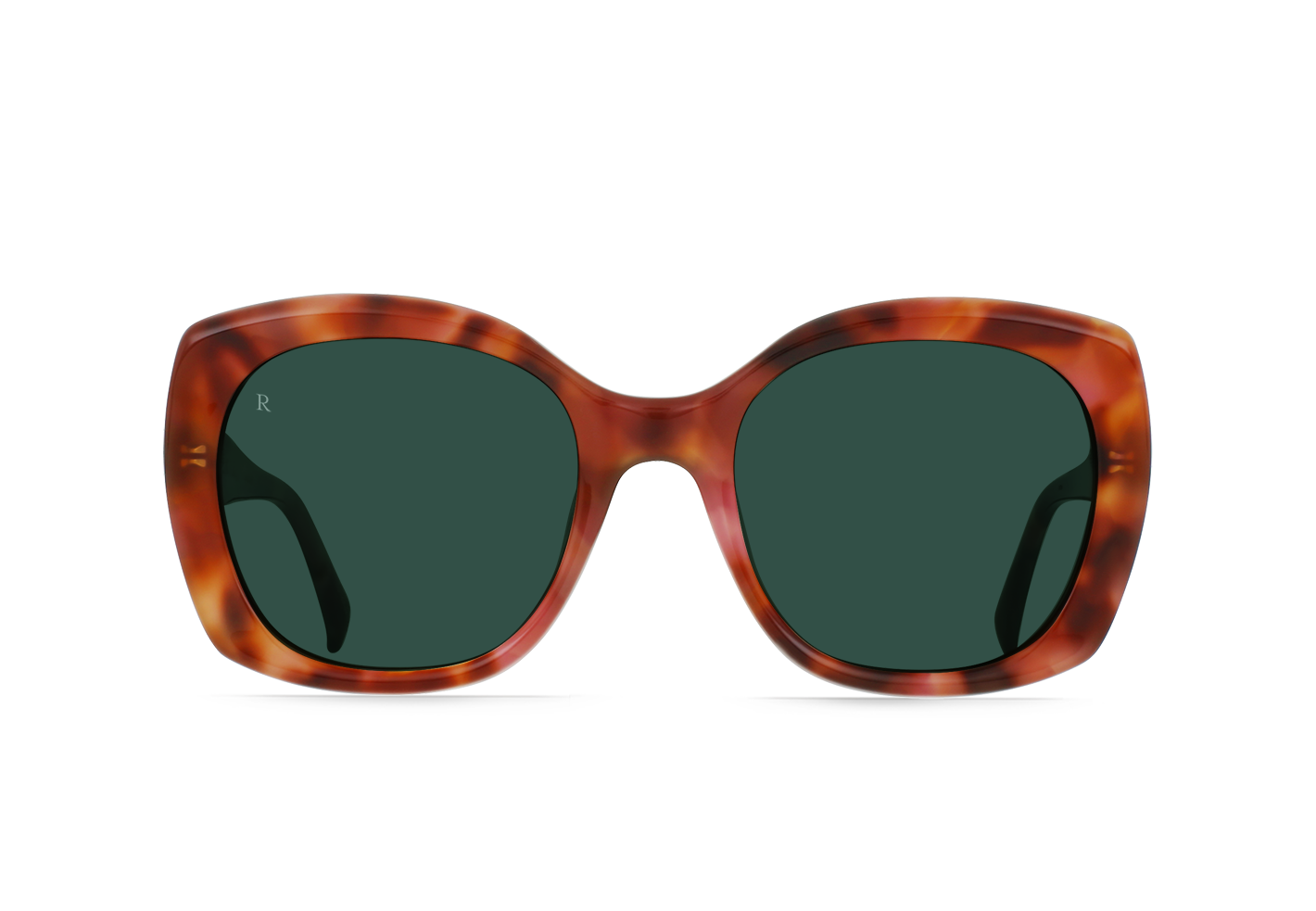 Ronzy 54 Bonbon Tortoise / Smoke Green Sunglasses – RAEN