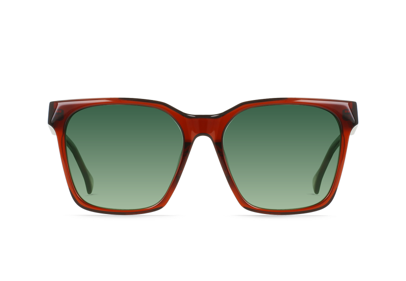 ザ・レイヴン Naev 57 Recycled Black / Scarlet Sunglasses – RAEN