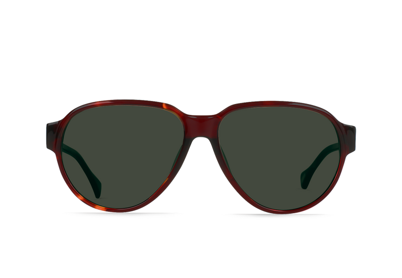 Seneca 60 Negroni / Green Sunglasses – RAEN