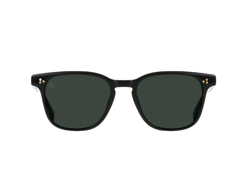 Alvez 54 Recycled Black / Green Polarized Sunglasses – RAEN Alvez 54 Recycled Black / Green Polarized Sunglasses – RAEN