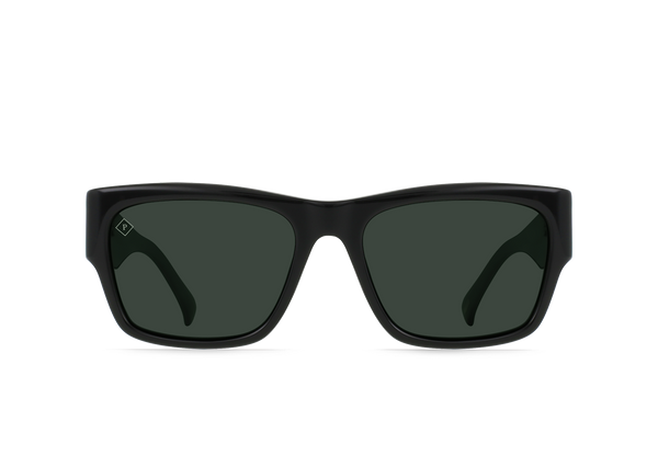 RUFIO 56 Recycled Black / Green Polarized Sunglasses – RAEN display picture 3