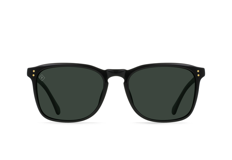 WILEY 56 Recycled Black / Green Polarized Sunglasses – RAEN WILEY 56 Recycled Black / Green Polarized Sunglasses – RAEN