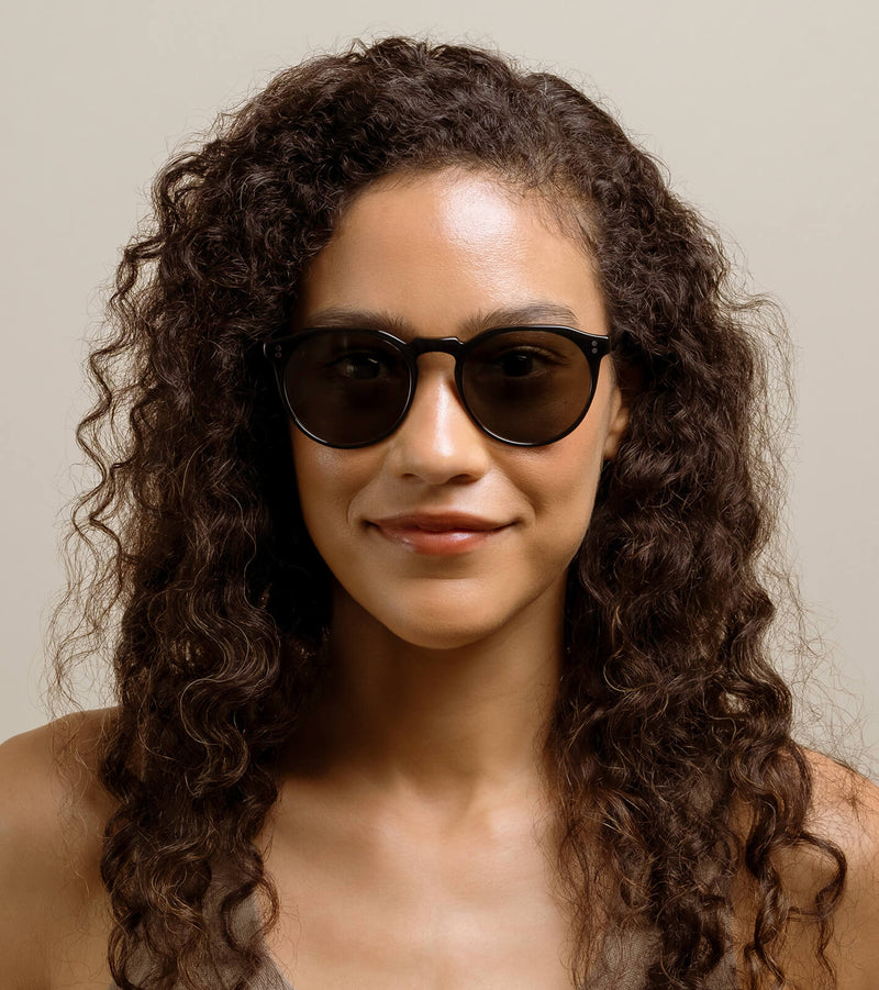 Remmy 49 Recycled Black Green Polarized Sunglasses – RAEN