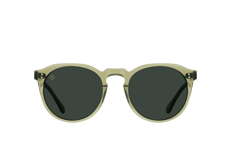 Remmy 52 Champagne Crystal / Green Polarized Sunglasses – RAEN