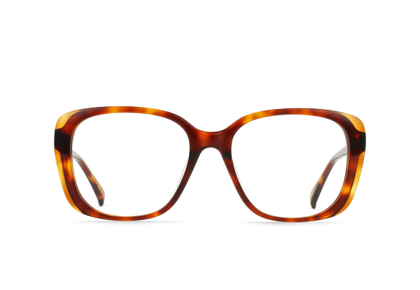 Shara 55 Golden Daze Tortoise / Clear Eyeglasses – RAEN