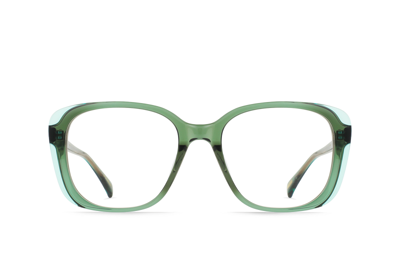 Shara 55 Golden Daze Tortoise / Clear Eyeglasses – RAEN