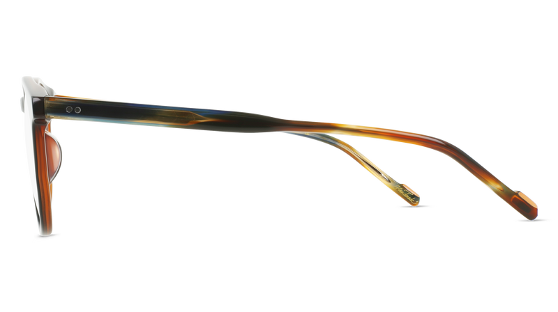Orin 52 Smolder / Clear Eyeglasses – RAEN