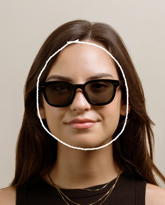 Circle Face Shape Female Example