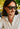 Man wearing sunglasses that are medium width