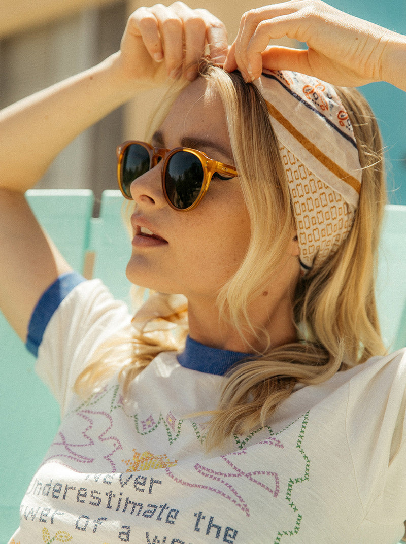 RAEN Remmy サングラス レンズ幅52mm x フレーム幅140mm Remmy 52 Honey / Bottle Green Sunglasses – RAEN