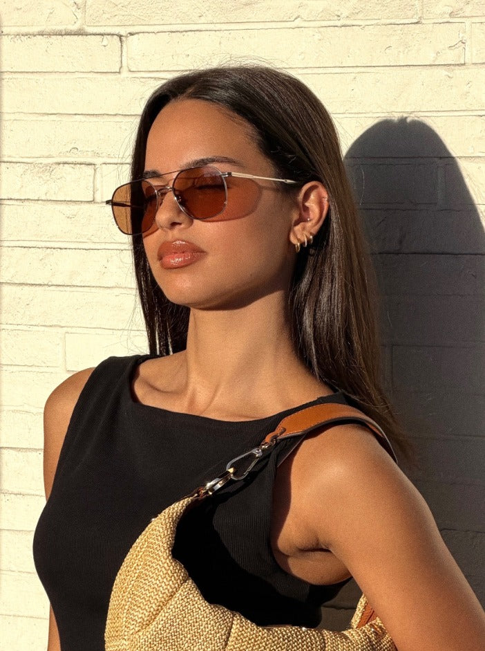Spyre 54 Satin Japanese Gold / Moonmist Sunglasses – RAEN