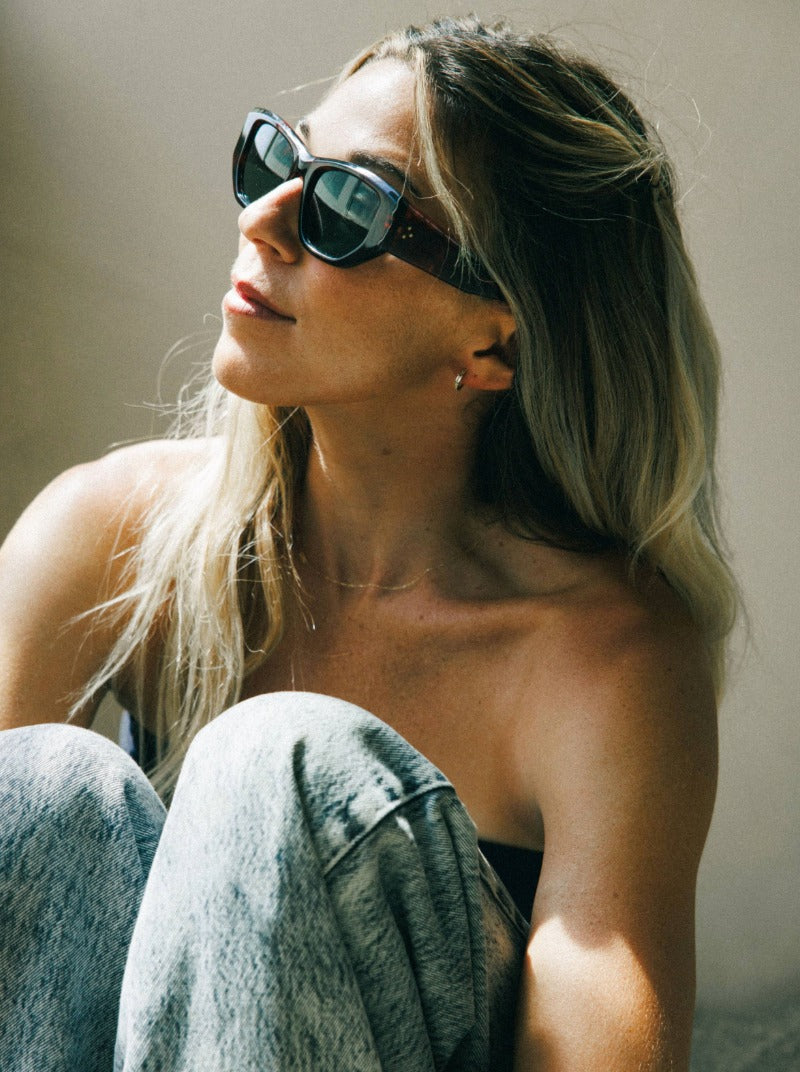 Ynez 54 Negroni / Green Polarized Sunglasses – RAEN