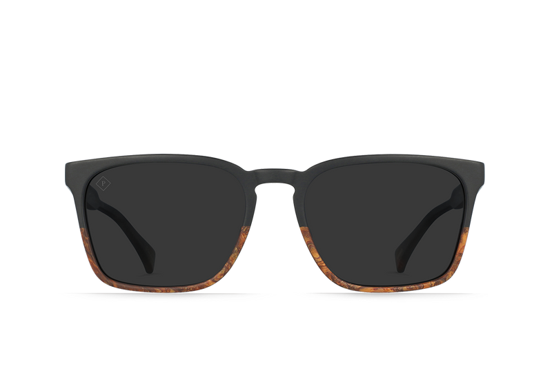 Raen Pierce Sunglasses Black with Grey Lenses...Free Line store of Trade Sunglass Case