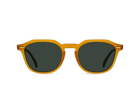 RAEN Clyve Sunglasses in Honey / Green Polarized