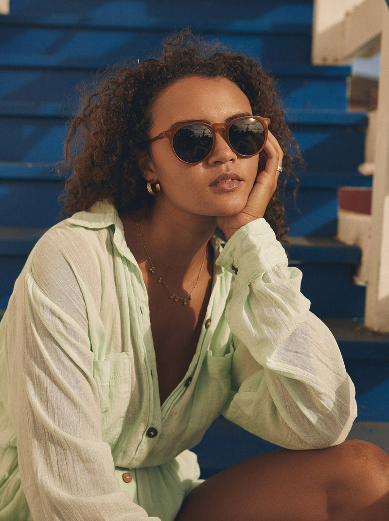 レイネマリン Remmy 49 Negroni / Green Polarized Sunglasses – RAEN