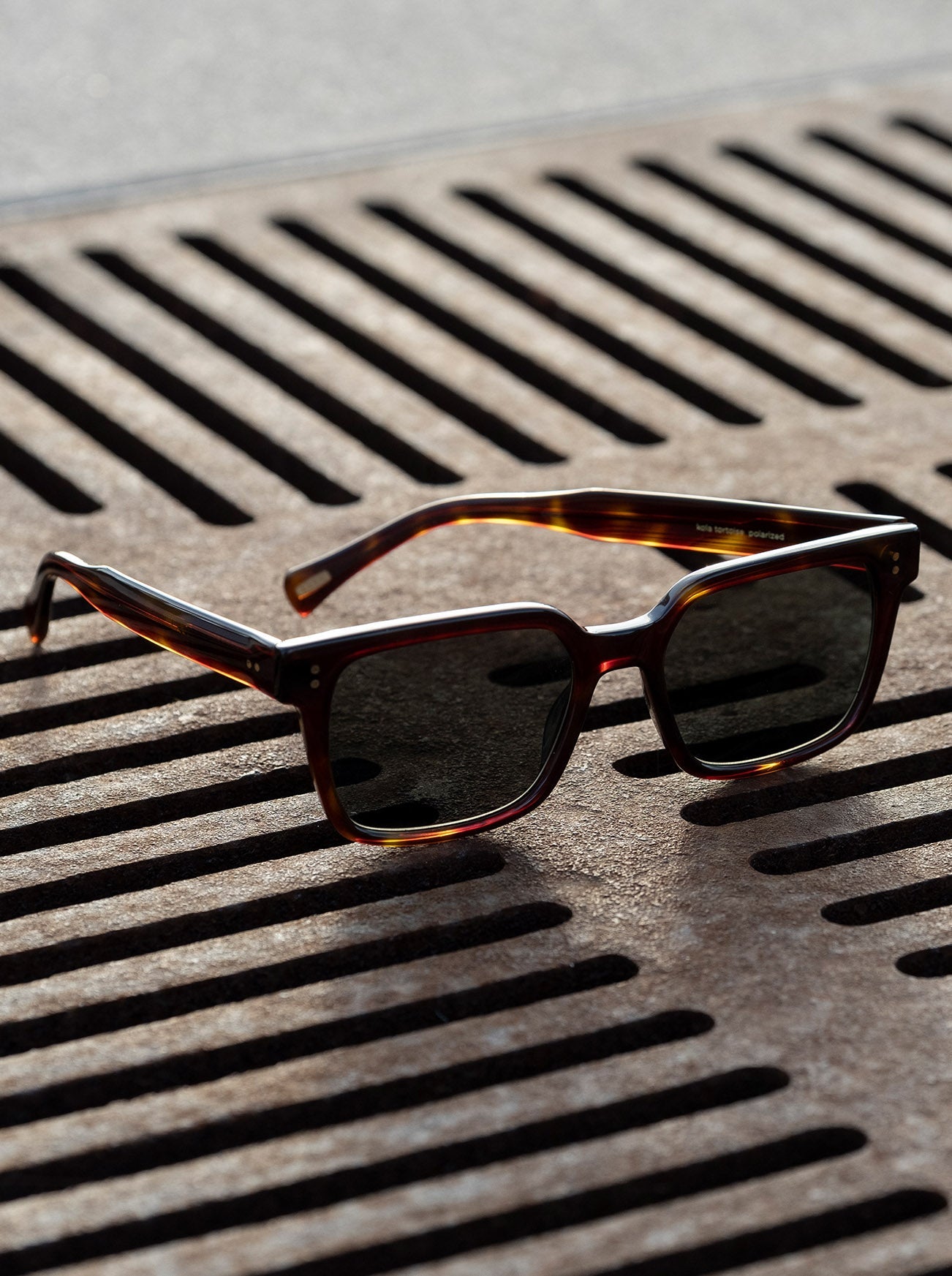 RAEN West-Recycled Black / Smoke Polarized Unisex Handmade Sunglasses